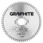 Graphite Cirkelzaagblad – 185x30mm (60 tanden)