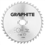 Graphite Cirkelzaagblad – 250x30mm (40 tanden)