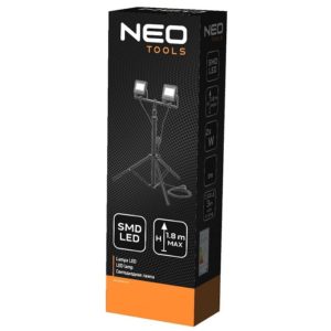 Neo-Tools Bouwlamp op statief LED – 9000 LM 2x50W