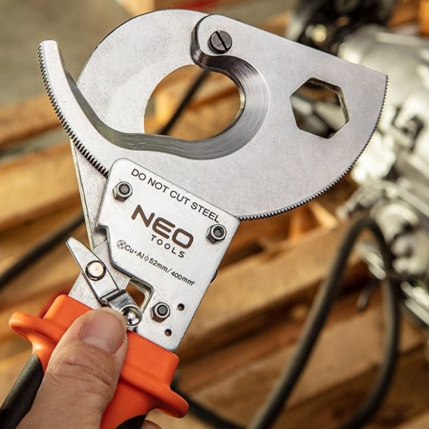 Neo-Tools kabelknipper met ratel