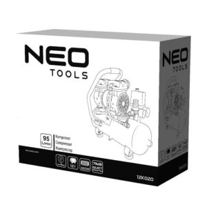 Neo-Tools Olie-vrije Compressor 12L
