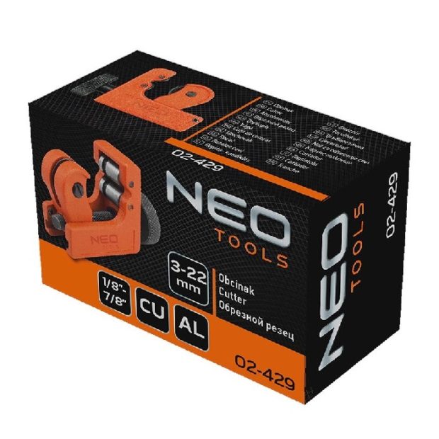 Neo-Tools Pijpensnijder 3-22mm