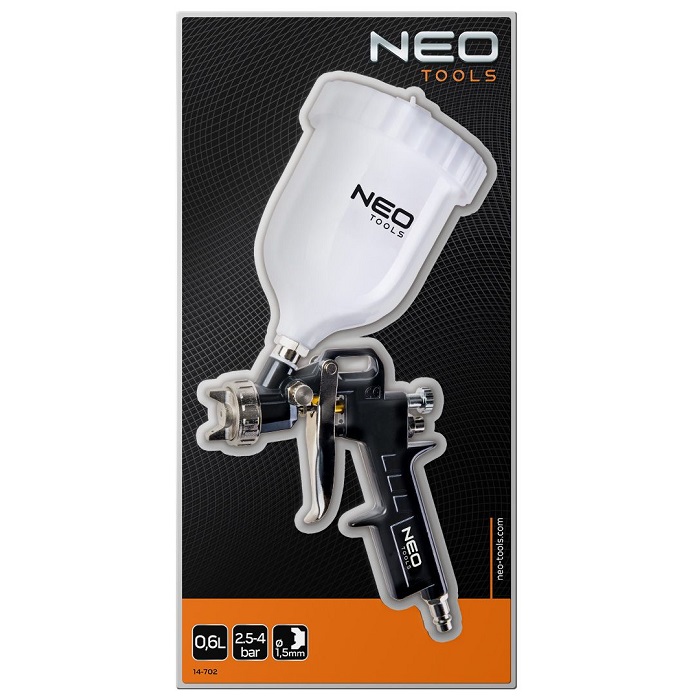 Neo-Tools Pneumatische Verfspuit 1.5mm (0,6 L)