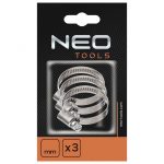 Neo-Tools Slangenklem RVS (3 st (1)