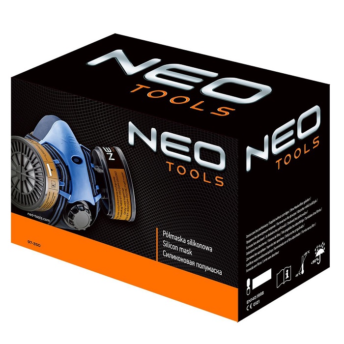 Neo Tools Siliconen halfgelaatsmasker