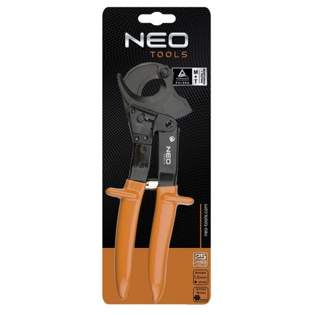 Neo-Tools kabelsnijder met ratel 250mm