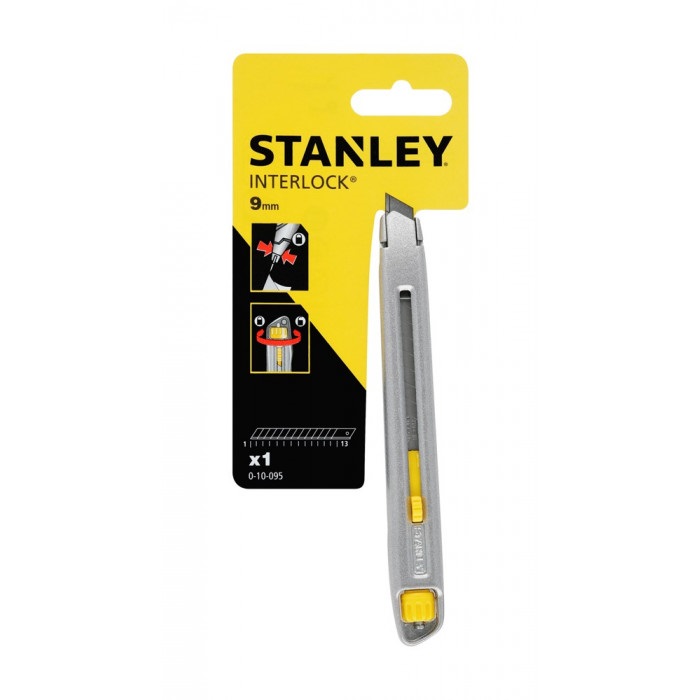Stanley afbreekmes Interlock 9mm