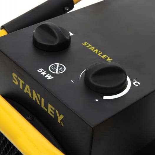 Stanley elektrische ventilatorkachel 2-standen (2.5 – 5.0 kW)