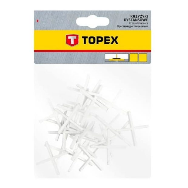 Topex voegkruisjes 1.5mm (200st.)